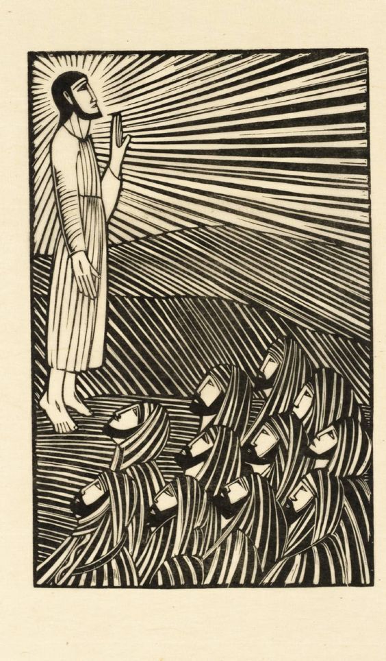 Ascension  (Eric Gill, 1918, Tate Gallery)