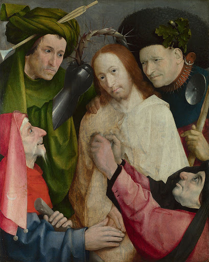 Christ Crowned with Thorns (Hieronymus Bosch, 1479 - 1516, National Gallery, London)