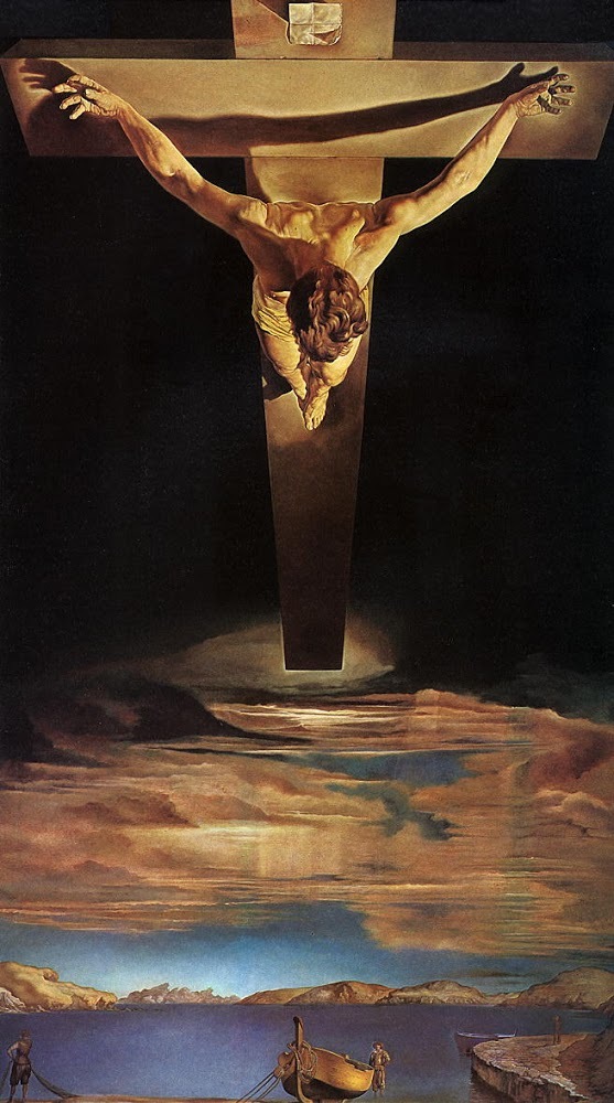 Christ of Saint John of the Cross (Salvador Dali, 1951, Kelvingrove Art Gallery And Museum)
