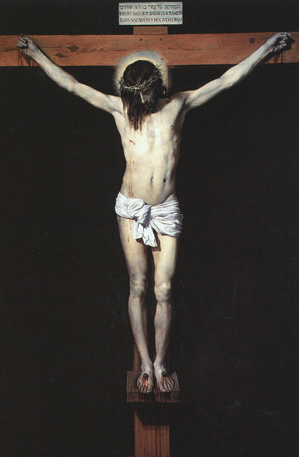 Christ on the Cross (Diego Rodríguez da Silva y Velázquez, 1632, Museo del Prado, Madrid)