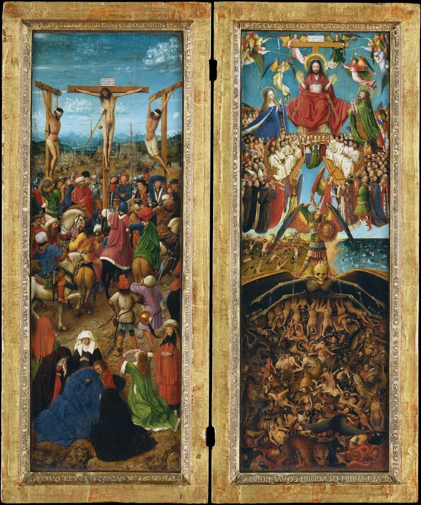 Crucifixion (Jan van Eyck, ca. 1440–41, The Met Fifth Avenue)