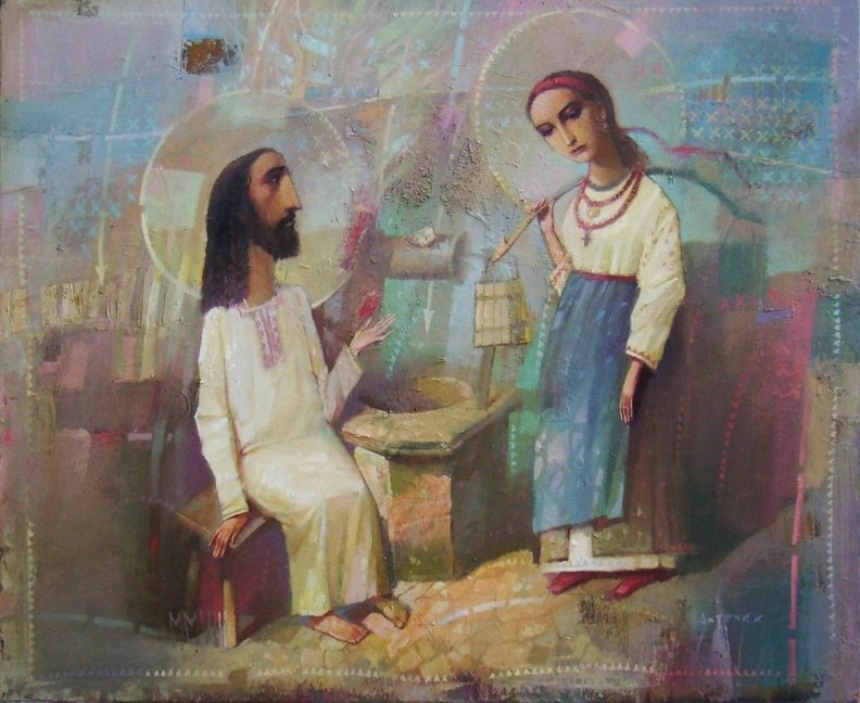 Jesus and the Samaritan woman (Oleksandr Antonyuk, © Oleksandr Antonyuk)