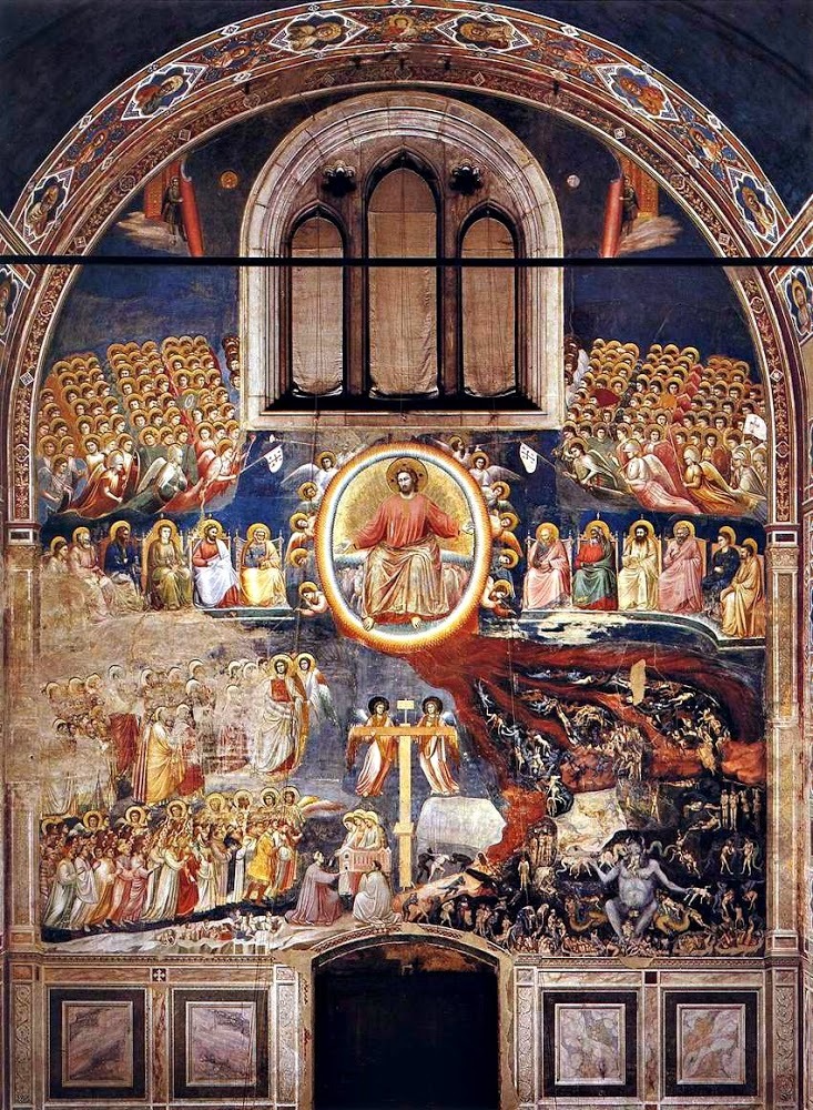 Last Judgment (Giotto, 1306, Cappella Scrovegni, Padua)