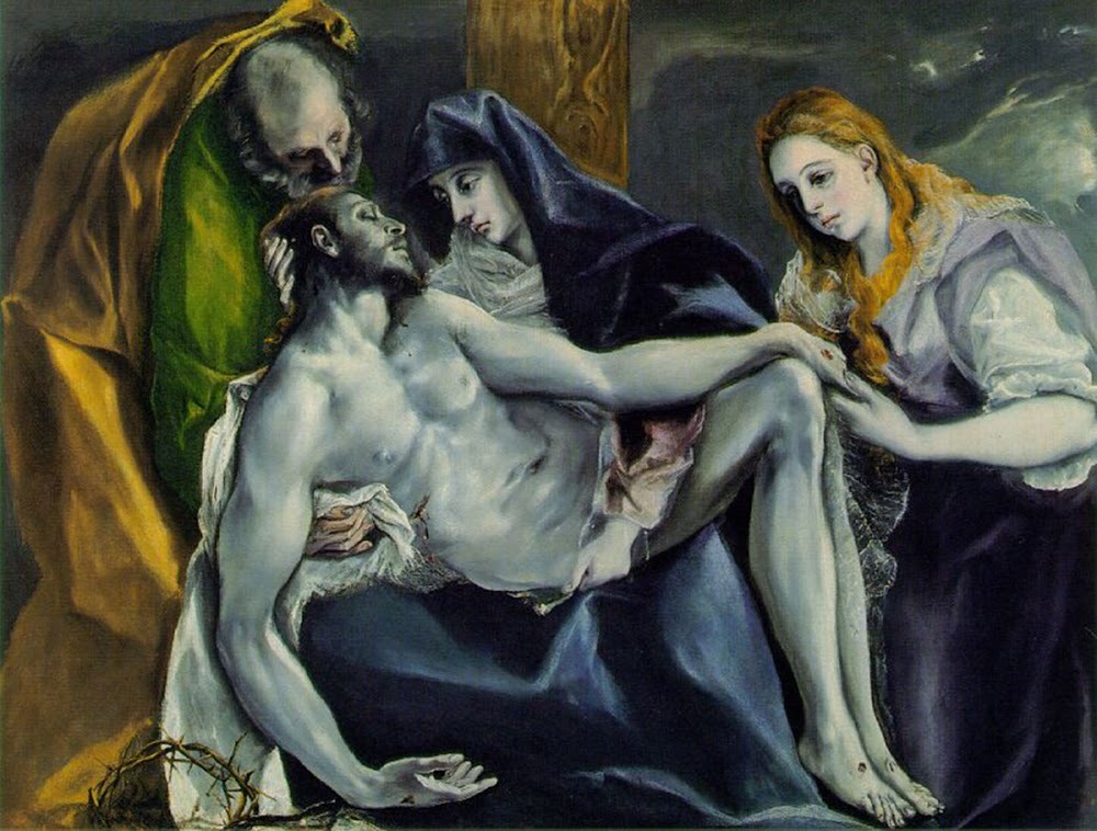 Pieta (El Greco, 1580-1582, Stavros Niarchos Collection)