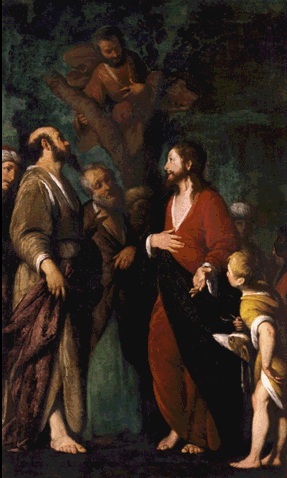 The Conversion of Zacchaeus (Bernardo Strozzi, 2nd q 17th century ,  Mus?e des Beaux-Arts, Nantes)