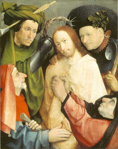 The Crowning with Thorns (Hieronymus Bosch, 1485 or later ,  National Gallery, London)