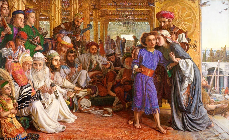 The Finding of the Saviour in the Temple (William Holman Hunt, 1860, Birmingham Museum & Art Gallery, Birmingham)