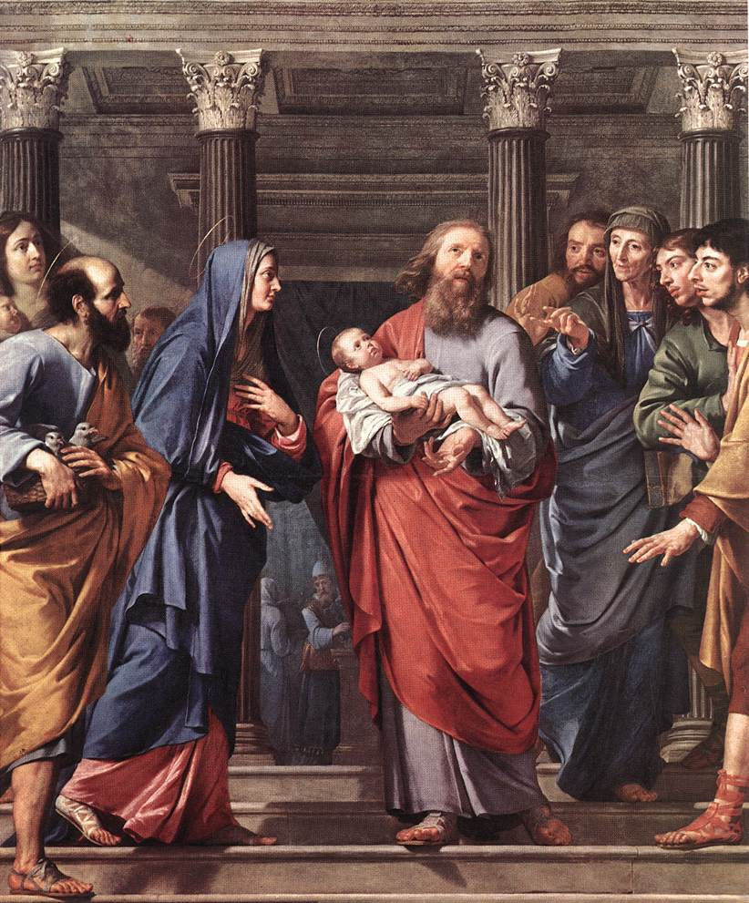 The Presentation of the Temple (Philippe de Champaigne, 1648, Royal Museums of Fine Arts of Belgium)