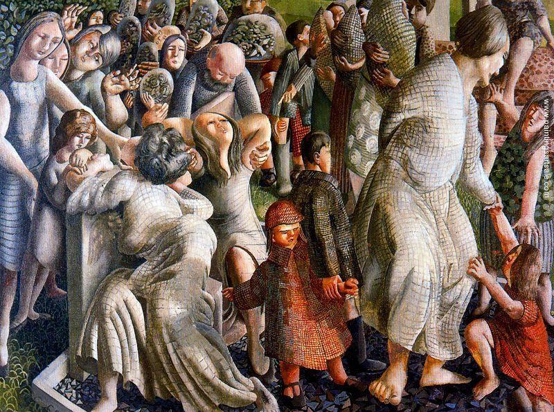 The resurrection: reunion of families (Stanley Spencer, 1945)