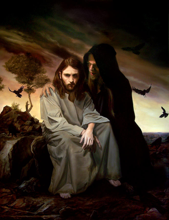 The temptation of Christ (Eric Armusik, 2011, © Eric Armusik)